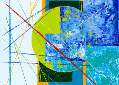 Perfect Imperfections3 Painting by Gavin Matthews